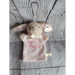 Dan Dee My First Puppet Pink Bunny Plush Easter Baby Toy